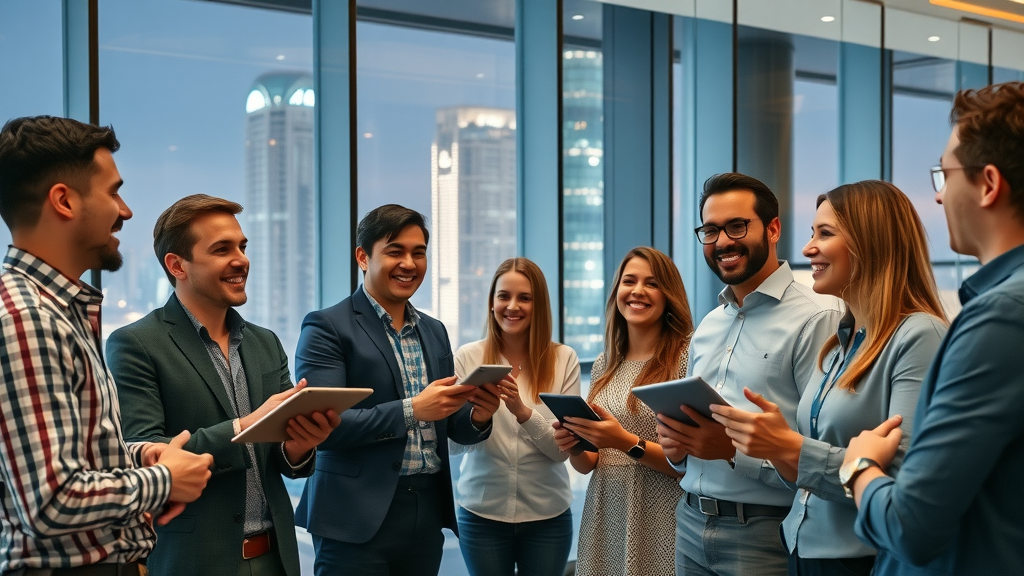 Yorkseed GITEX Dubai Venture Networking Event with global startup leaders in modern lounge.